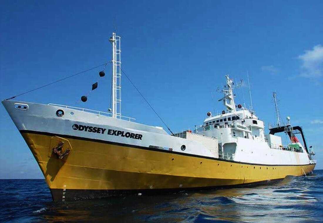 Исследовательское судно компании Odyssey Marine Exploration