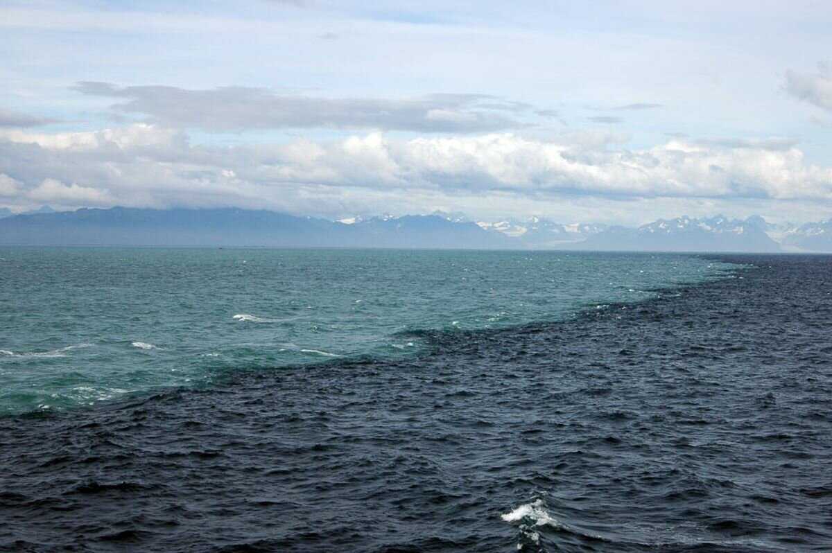 Почему эти два океана не смешиваются?