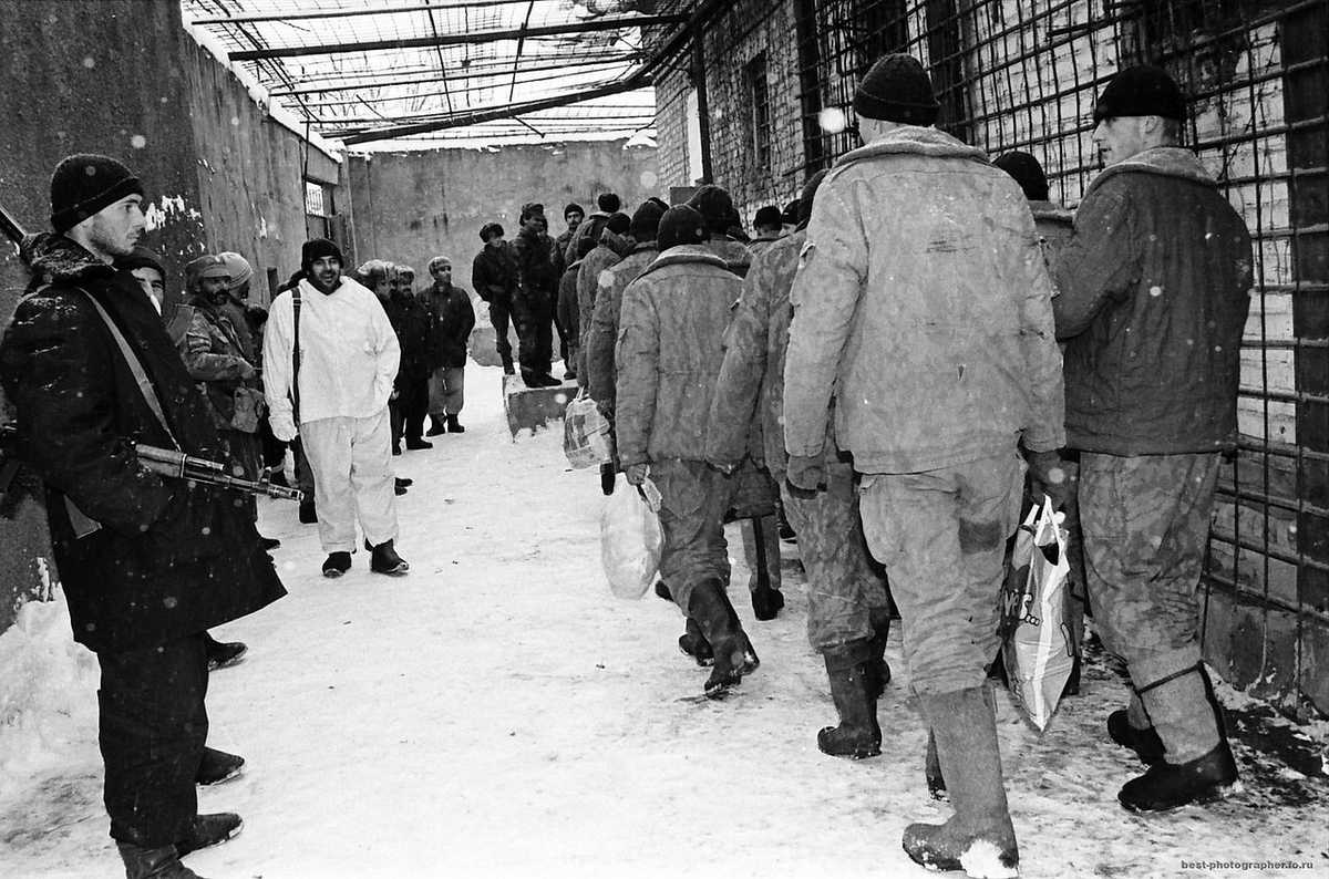 Аксайские спецназовцы в Шали. Фото Натальи Медведевой 