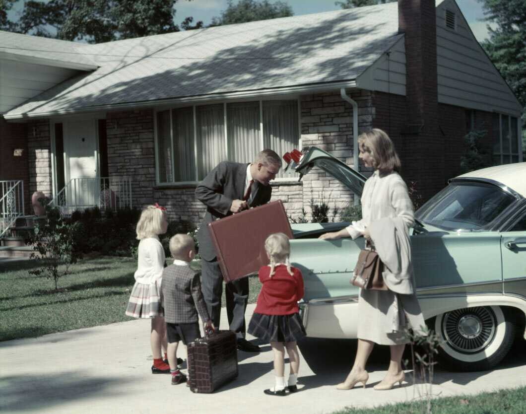 Американская семья 50-ые годы