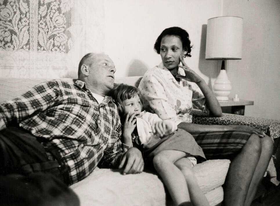 Милдред и Ричард Лавинг с дочерью