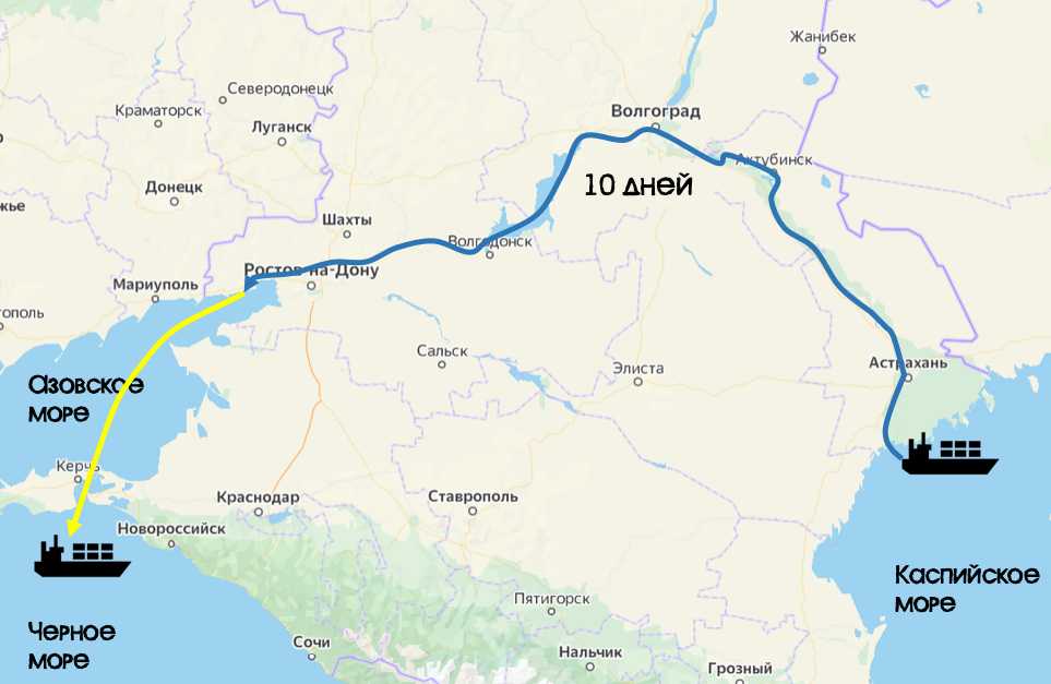 Зачем России строить еще один канал из Каспия в Азовское море, если уже давно построен "Волга-Дон"