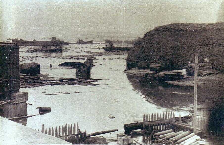 24 мая 1960г. Порт Северо-Курильска (фото Н.К.Литвинова)