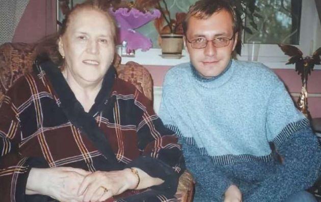 Нонна Мордюкова с внуком