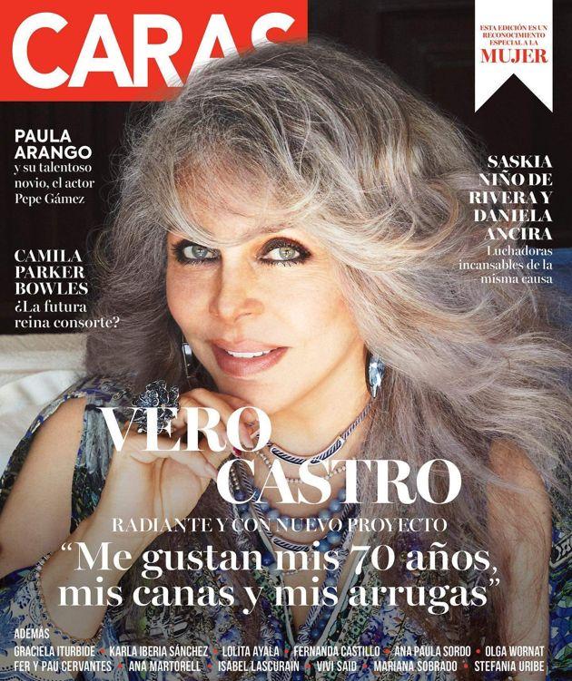 69-летняя Вероника Кастро на обложке журнала. Фото: Инстаграм @carasmexico