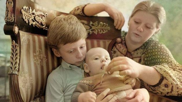 Ирина Муравьева с сыновьями Женей и Даниилом, 1983 год. Фото: ria.ru