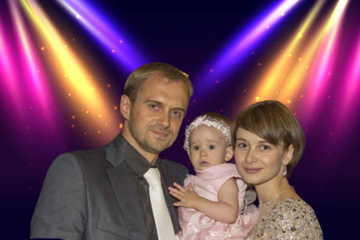 Алексей Комашко с семьей